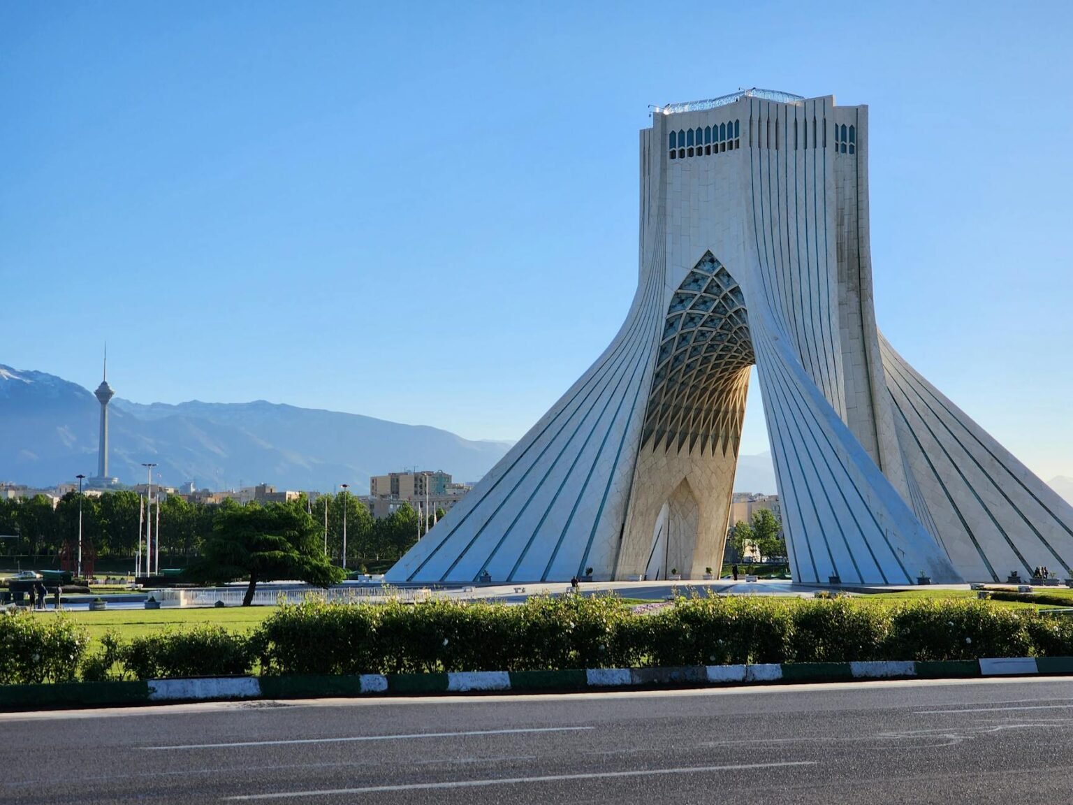 azadi tower in tehran