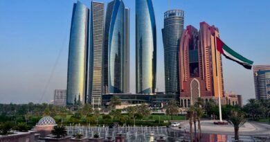 cityscape of abu dhabi uae