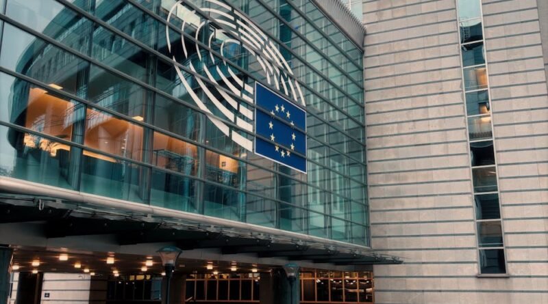 european parliament building in brussels