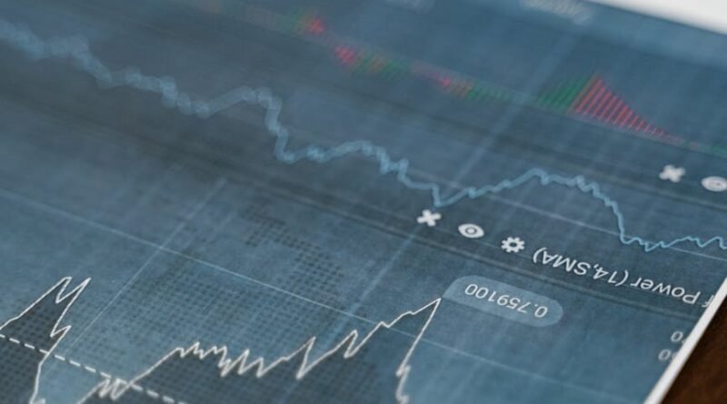 close up photo of a report showing growth in stocks