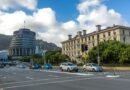 the beehive building in wellington new zealand
