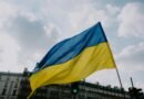 close up shot of the flag of ukraine
