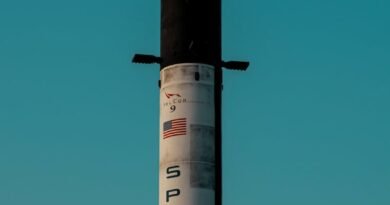 SpaceX Successfully Launches Its Largest, Most Powerful Starship Yet on Historic Test Flight spacex post under clear blue sky