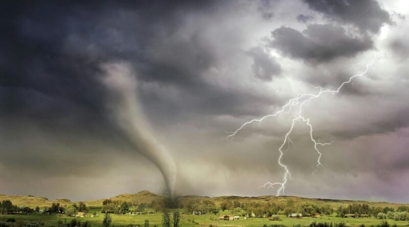 lightning and tornado