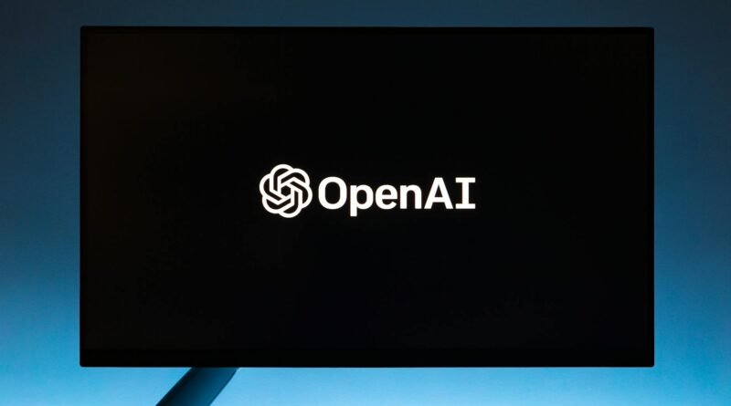 openai text on tv screen