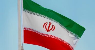 iran national flag under blue sky