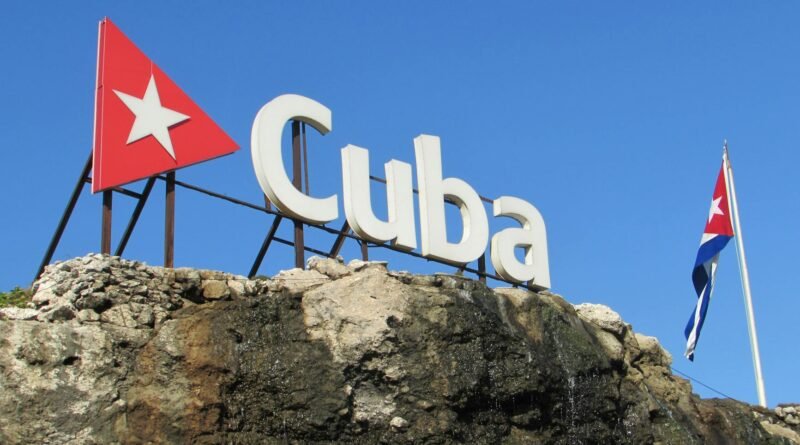 cuba signage on top of a rock