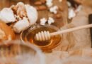 honey in small bowl
