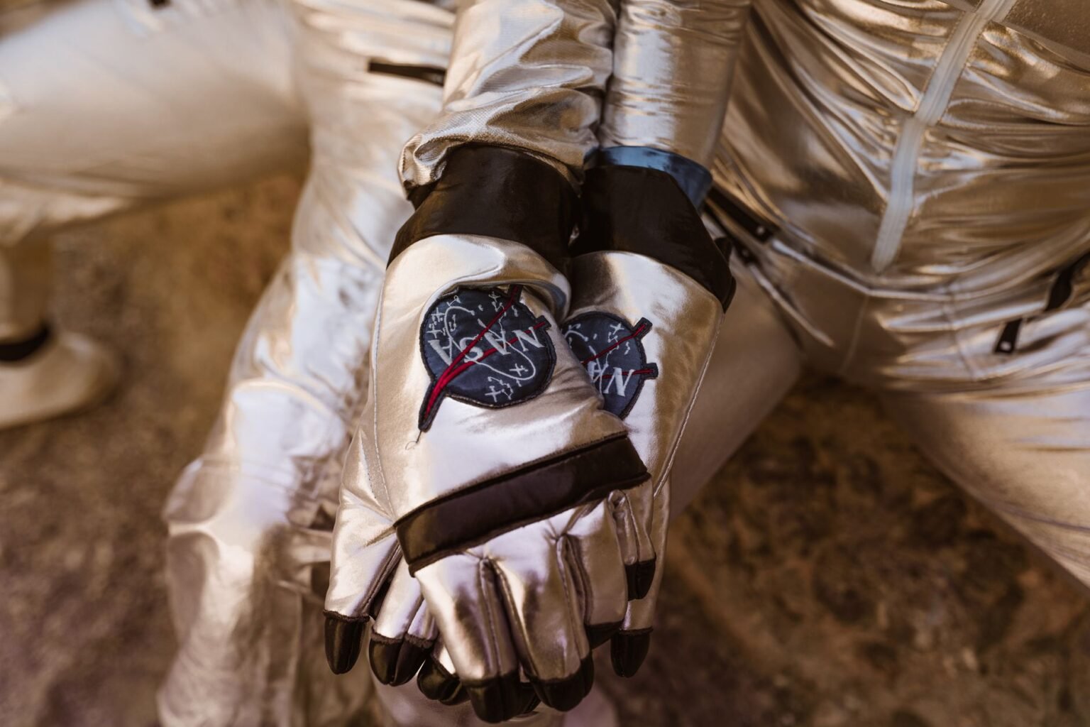 gloves with nasa
