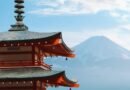 chureito pagoda with mount fuji in background