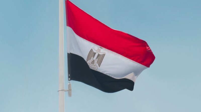the national flag of egypt
